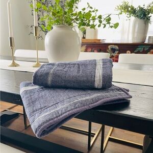 Threshold navy blue pillow shams-standard